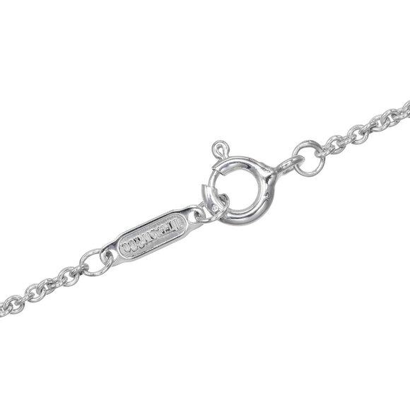 TIFFANY&Co. Atlas cube Necklace Silver925 7.18g Women - Picture 5 of 7